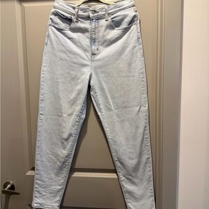 Levi's Women's Taper Light Blue Jeans